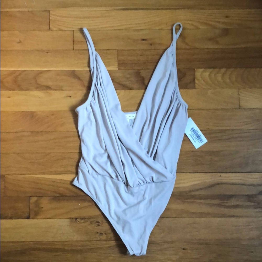 NEW Wasabi & Mint Plunging Bodysuit